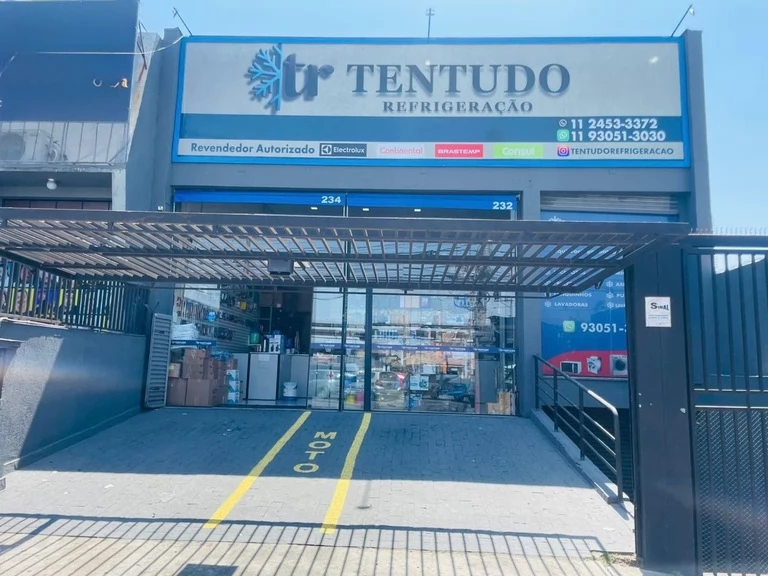 Fachada da Tentudo Refrigeração em Guarulhos